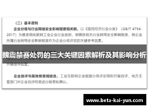 魏震禁赛处罚的三大关键因素解析及其影响分析 魏震禁赛处罚的三大关键因素解析及其影响分析